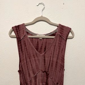 Pink Tie-Dye Pattern Dress - Knox Rose